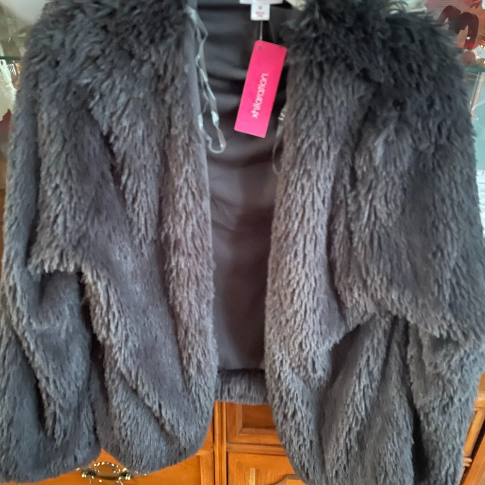 Gray Fur Jacket